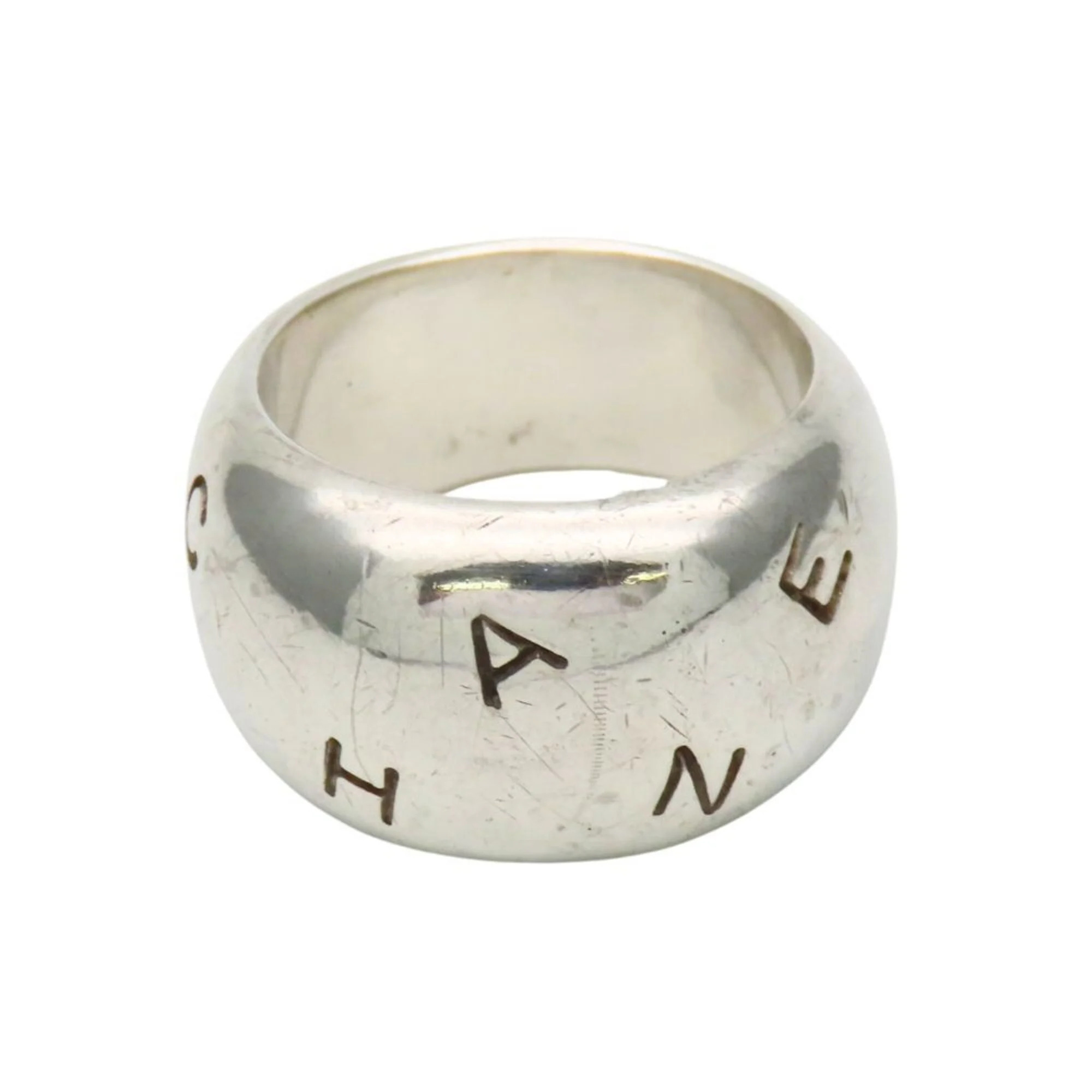 Chanel Authentic Silver Ring